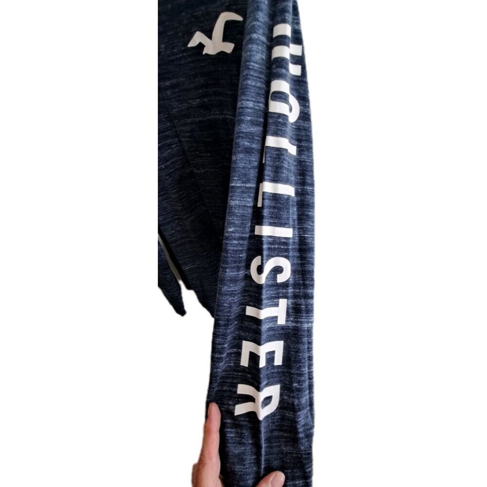 Hollister California L Men's Long Sleeve Blue Shirt No Fabric/Care Tag - Picture 7 of 8